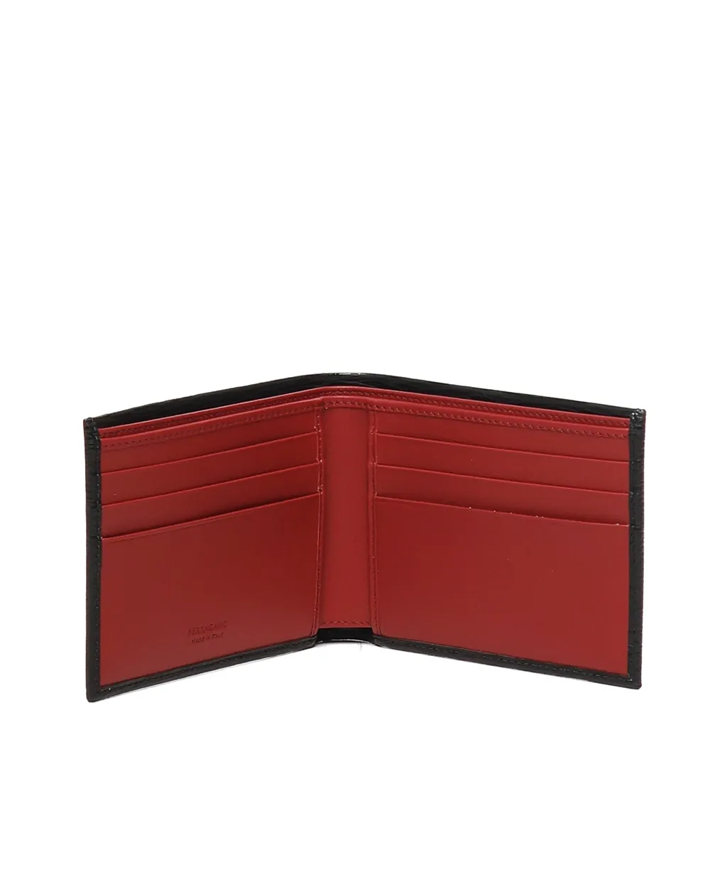 Ferragamo Wallet Card Holder And Keyring Set