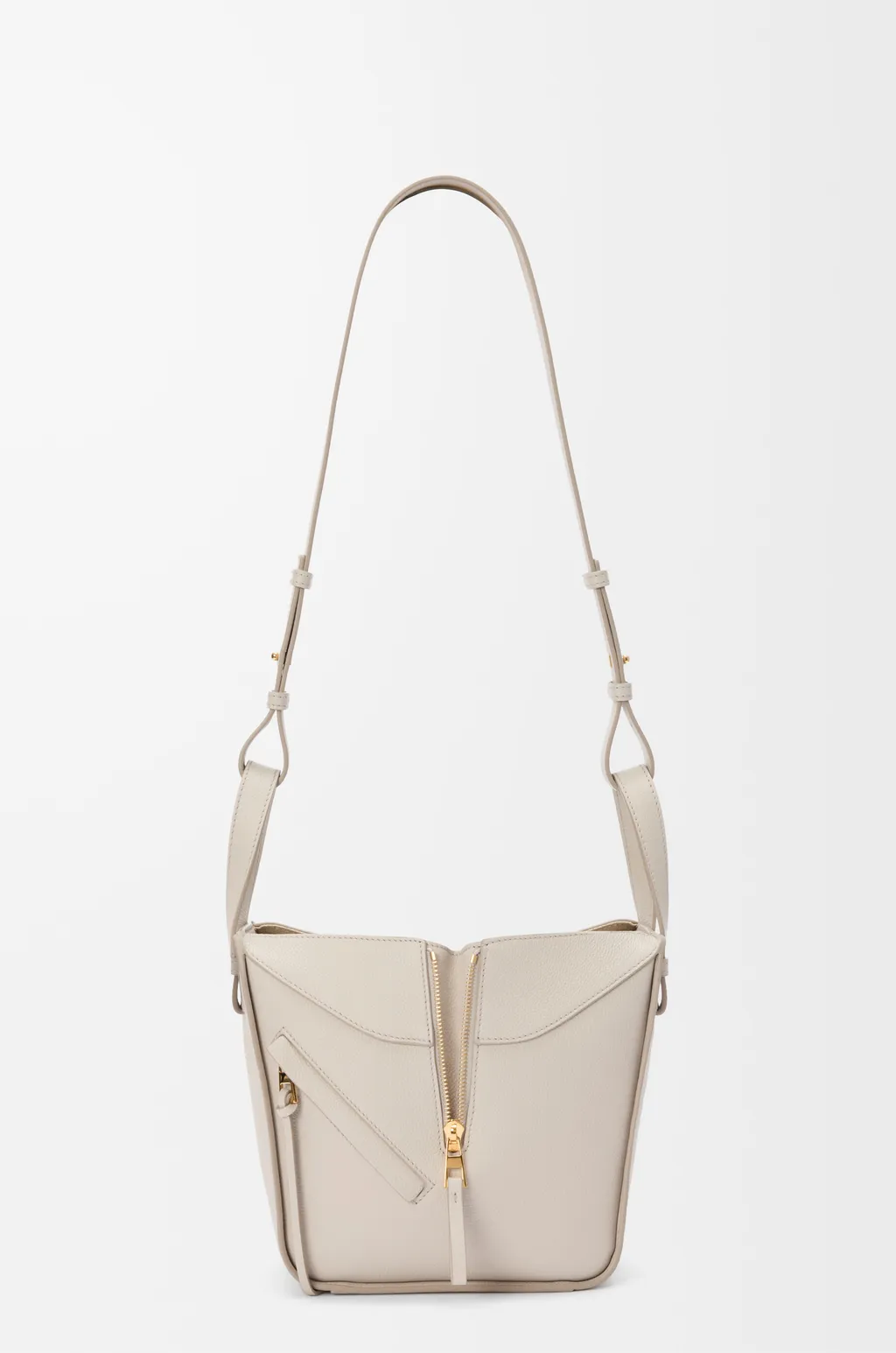 Compact Hammock Bag In Soft Grained Calfskin