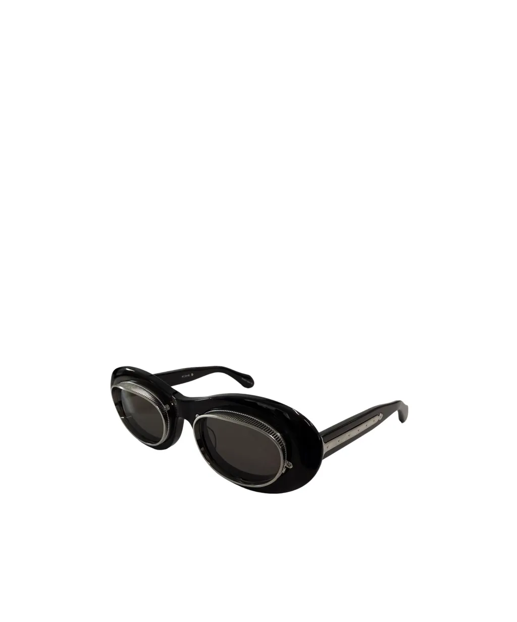 Matsuda 10604H Oval Frame Sunglasses