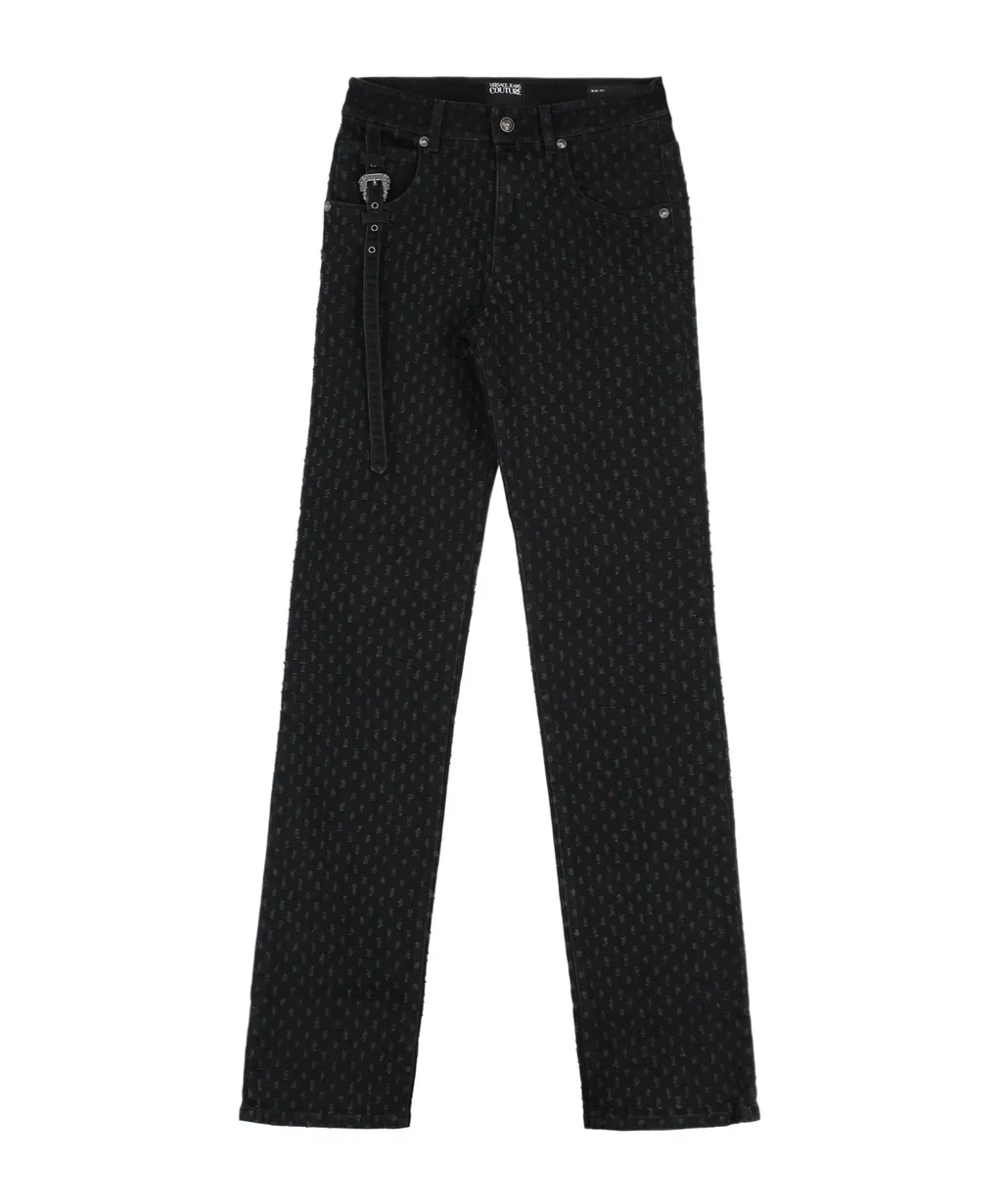 Versace Jeans Couture High Rise Slim Fit Jeans