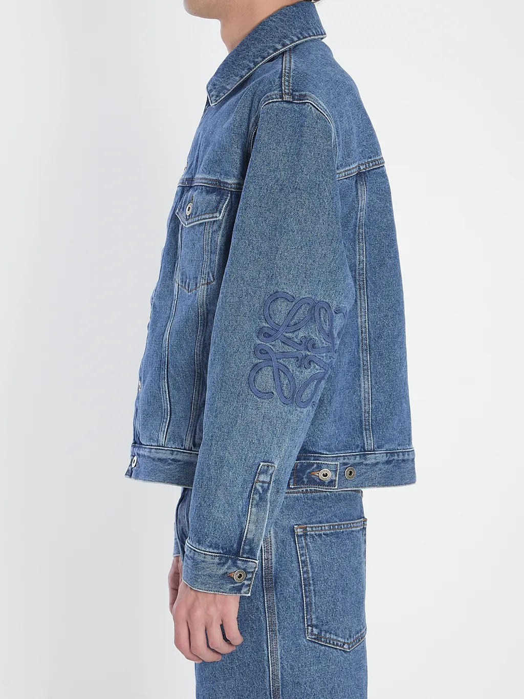 Loewe Anagram Buttoned Jacket
