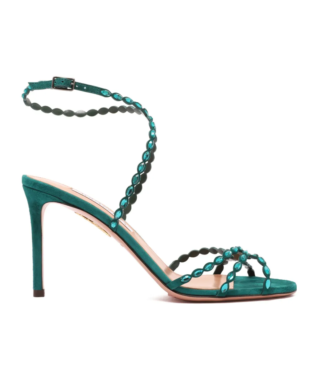 Round Toe High Heel Sandals