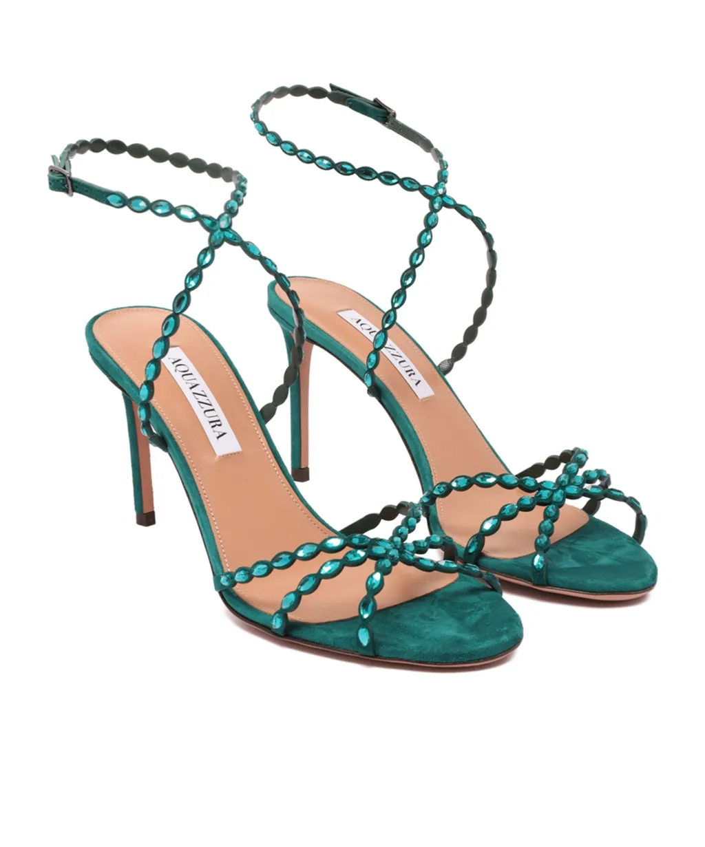 Round Toe High Heel Sandals