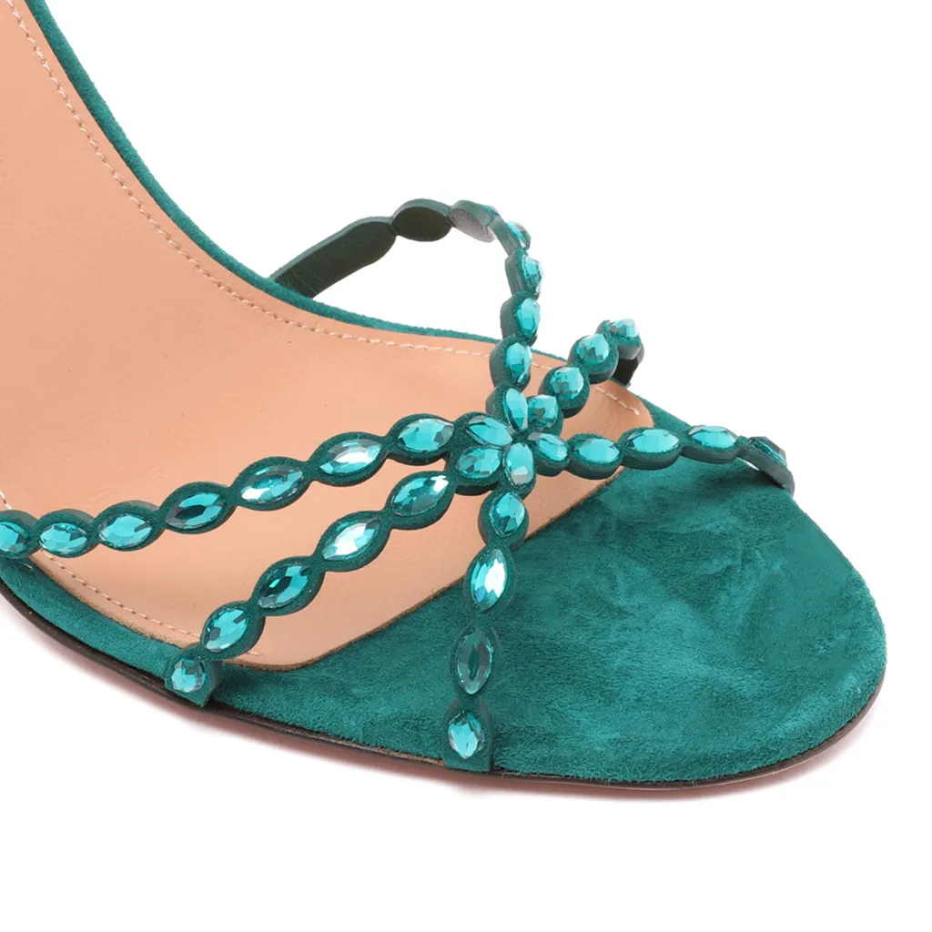 Round Toe High Heel Sandals