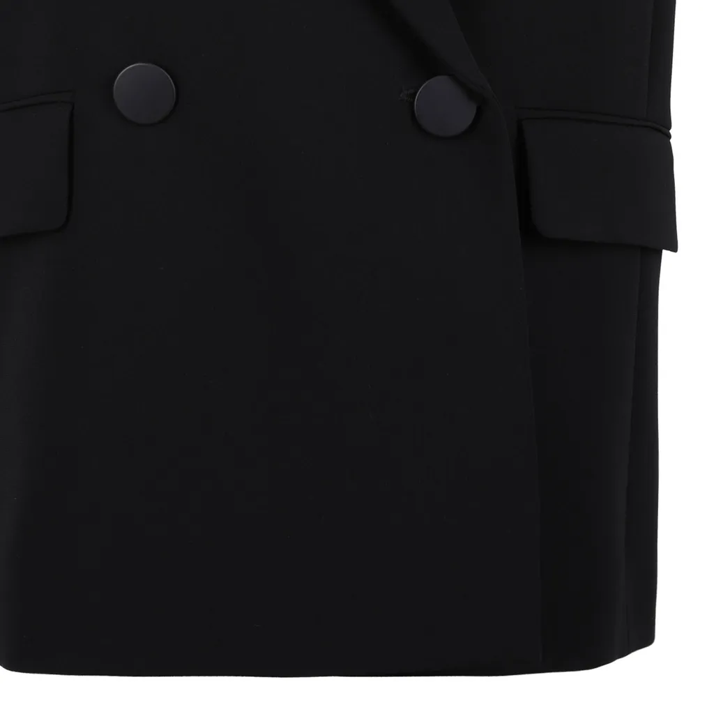 Max Mara Studio Pomez Double-Breasted Gilet