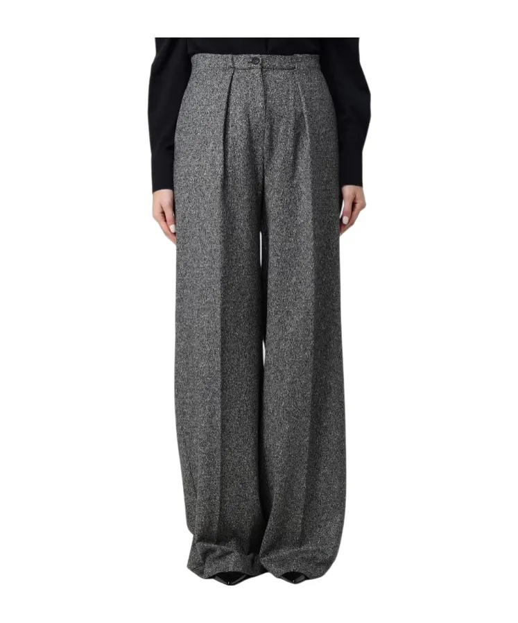 High-Waisted Casual Pants
