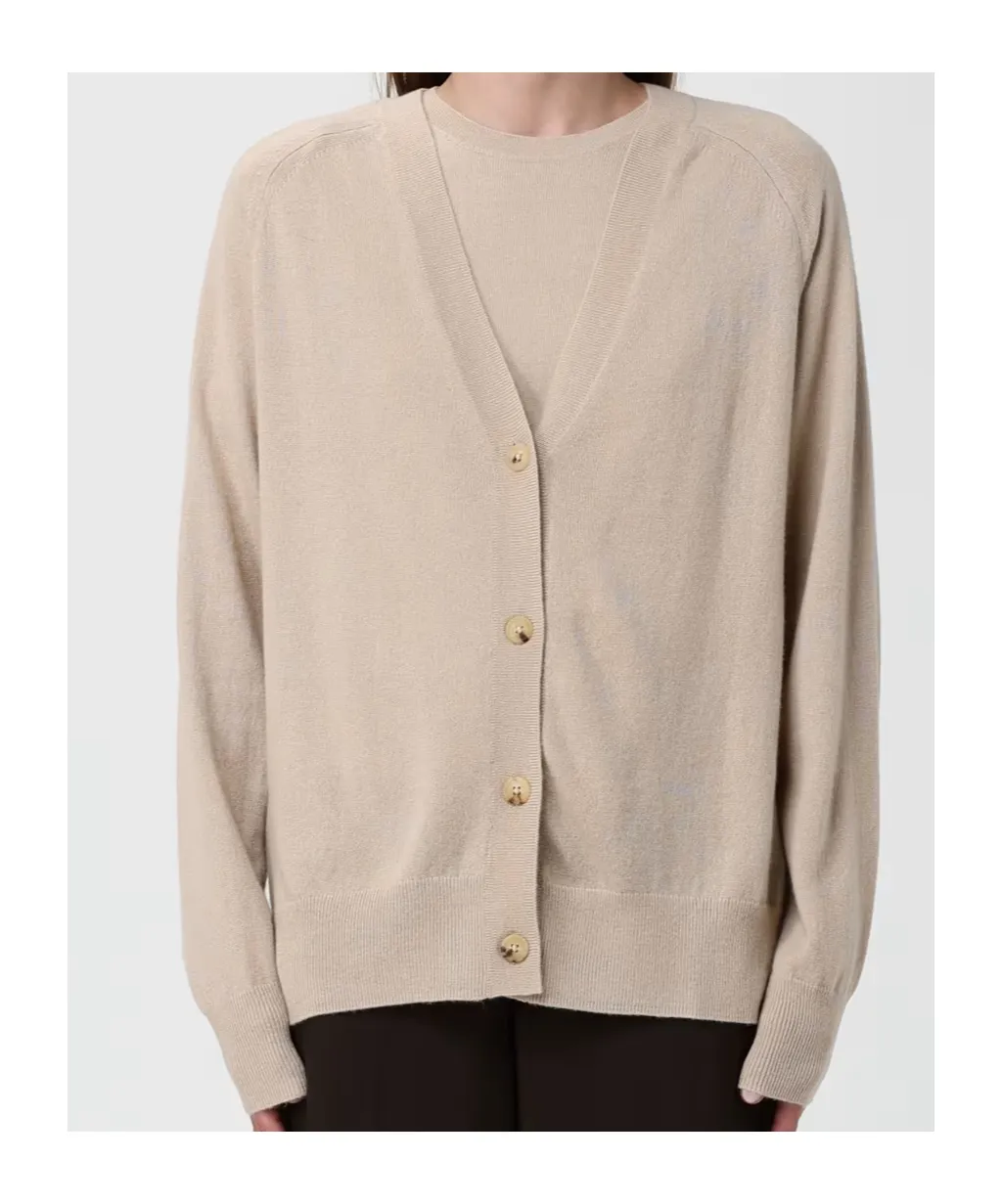 Max Mara V-Neck Button-Up Cardigan