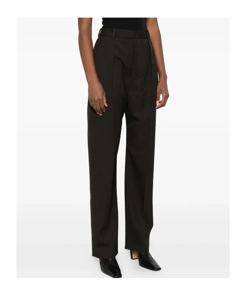 Pleated-Pocket Trousers