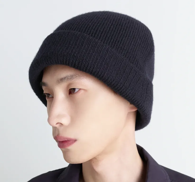 Lemaire Double Face Knitted Beanie