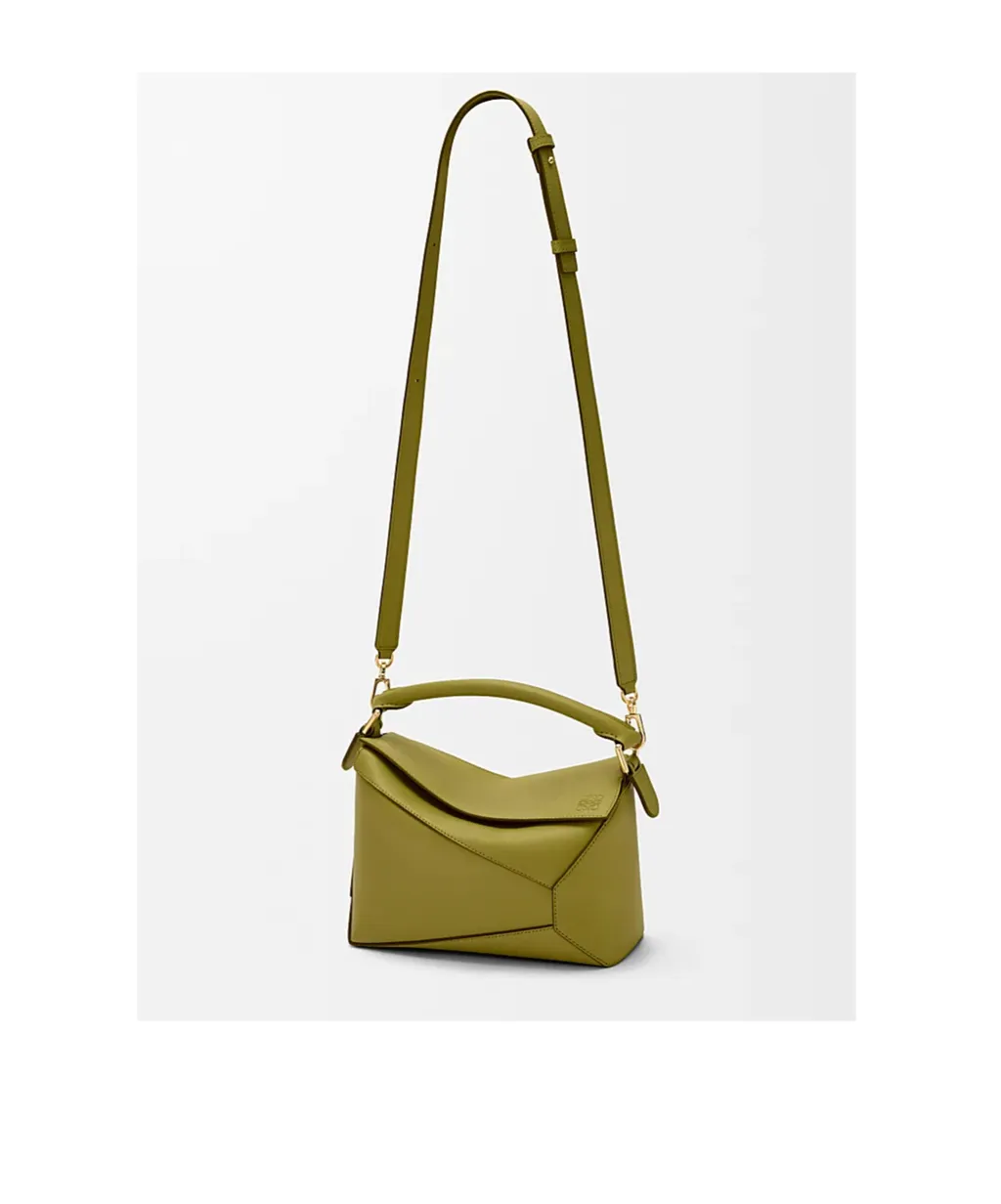 Small Puzzle Edge Bag In Classic Calfskin