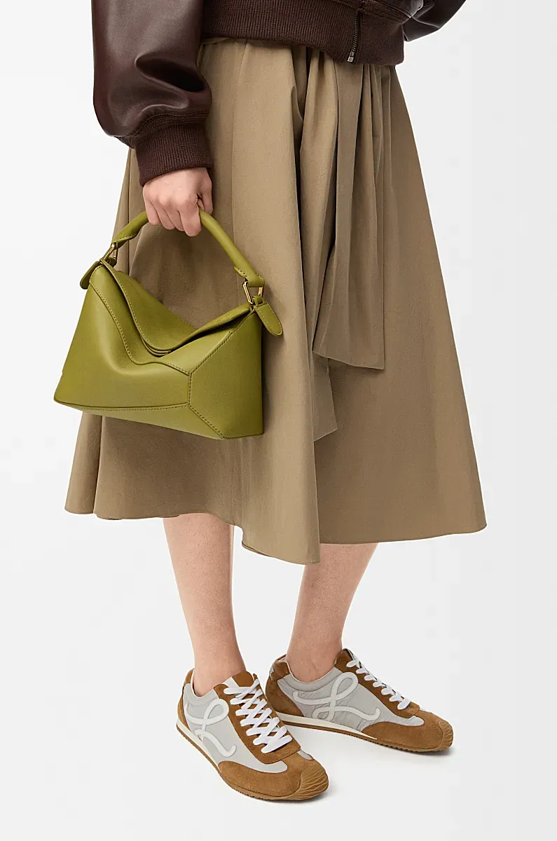 Small Puzzle Edge Bag In Classic Calfskin