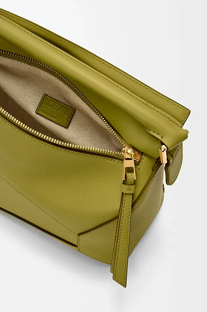Small Puzzle Edge Bag In Classic Calfskin