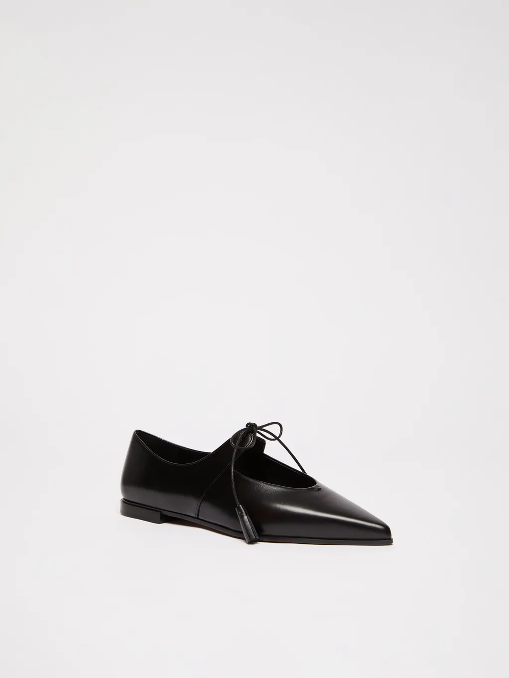Smooth Leather Ballet Flats