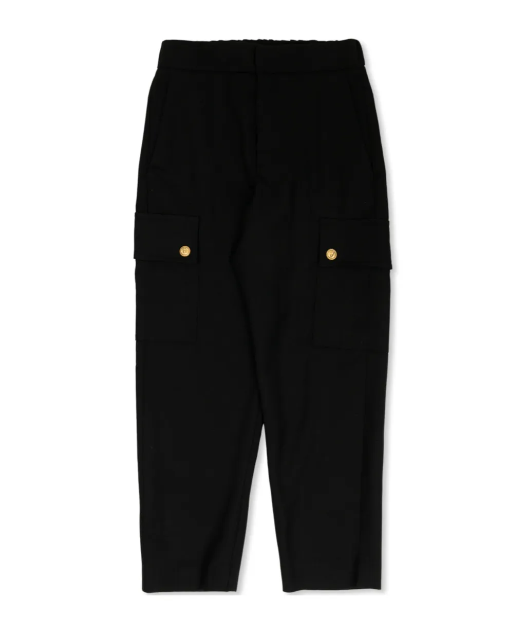 Balmain Kids Tapered Leg Pants