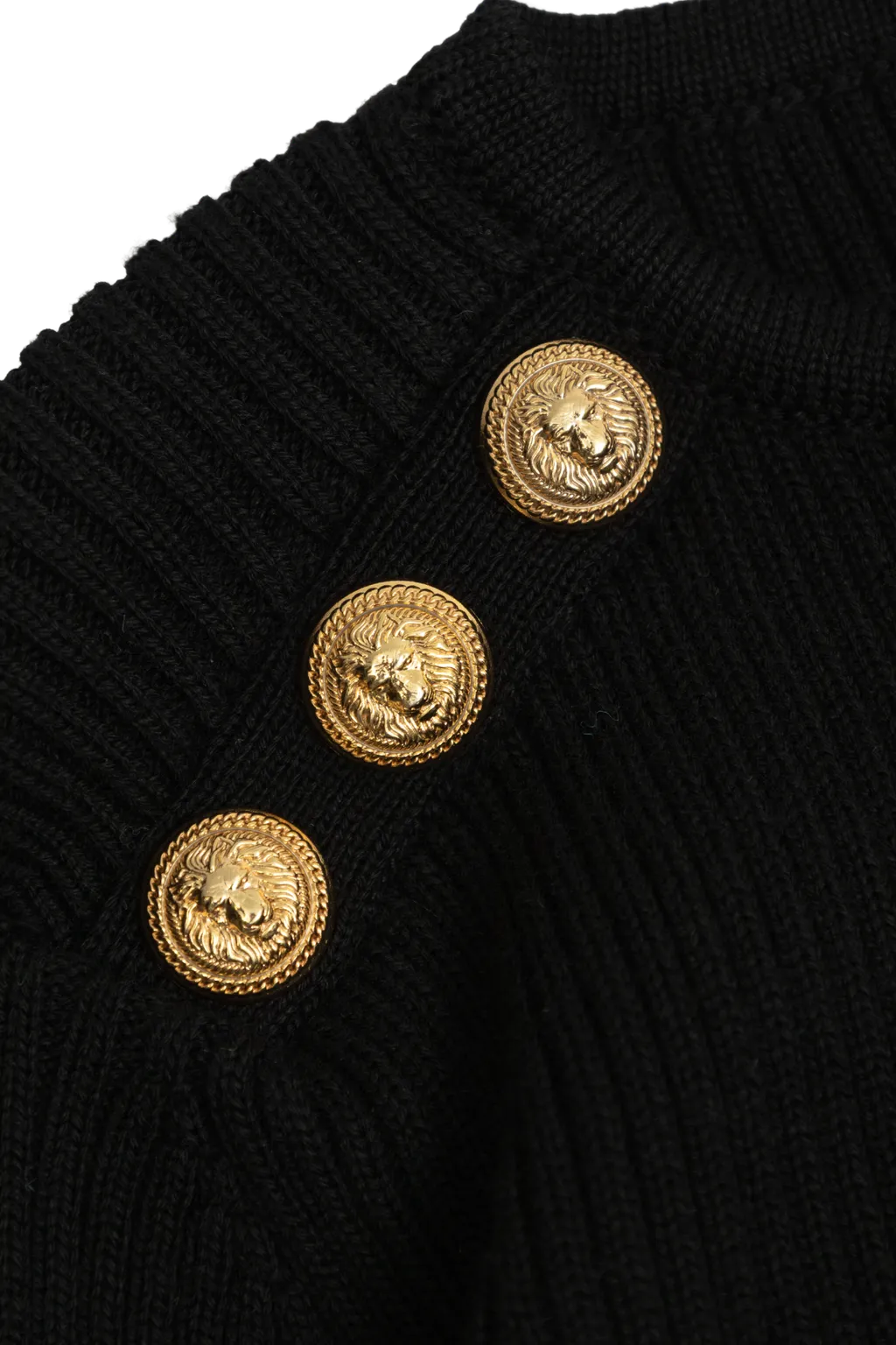 Balmain Kids Flared Sleeve Dress