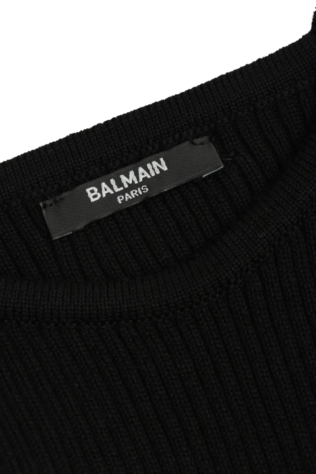 Balmain Kids Flared Sleeve Dress