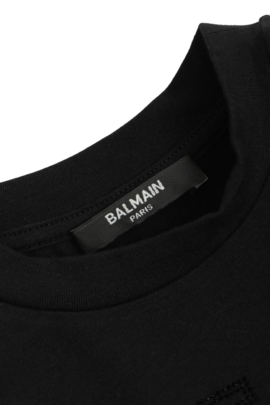 Balmain Kids Ruffled Crewneck T-Shirt