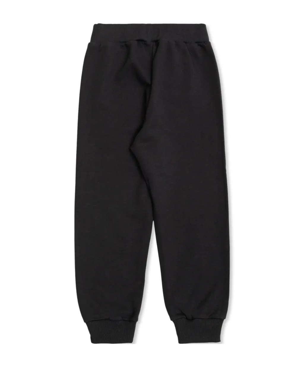 Balmain Kids Logo Patch Sweatpants