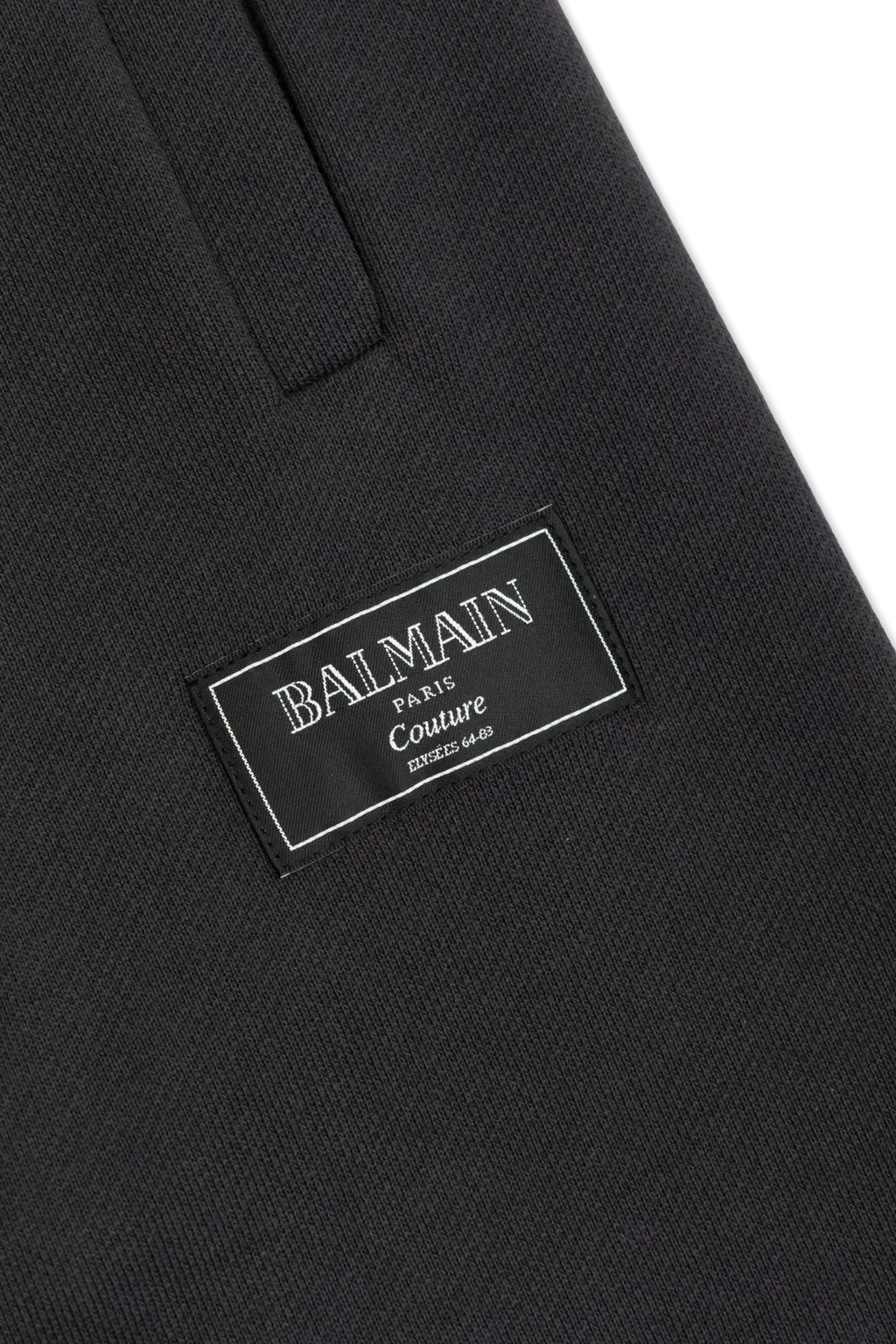 Balmain Kids Logo Patch Sweatpants