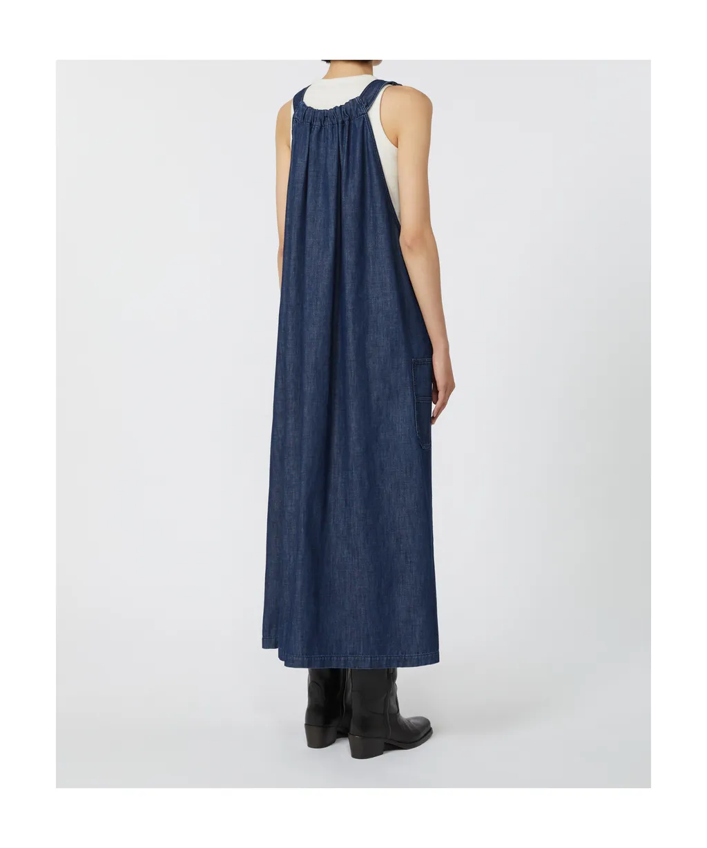 Denim Dungaree Dress