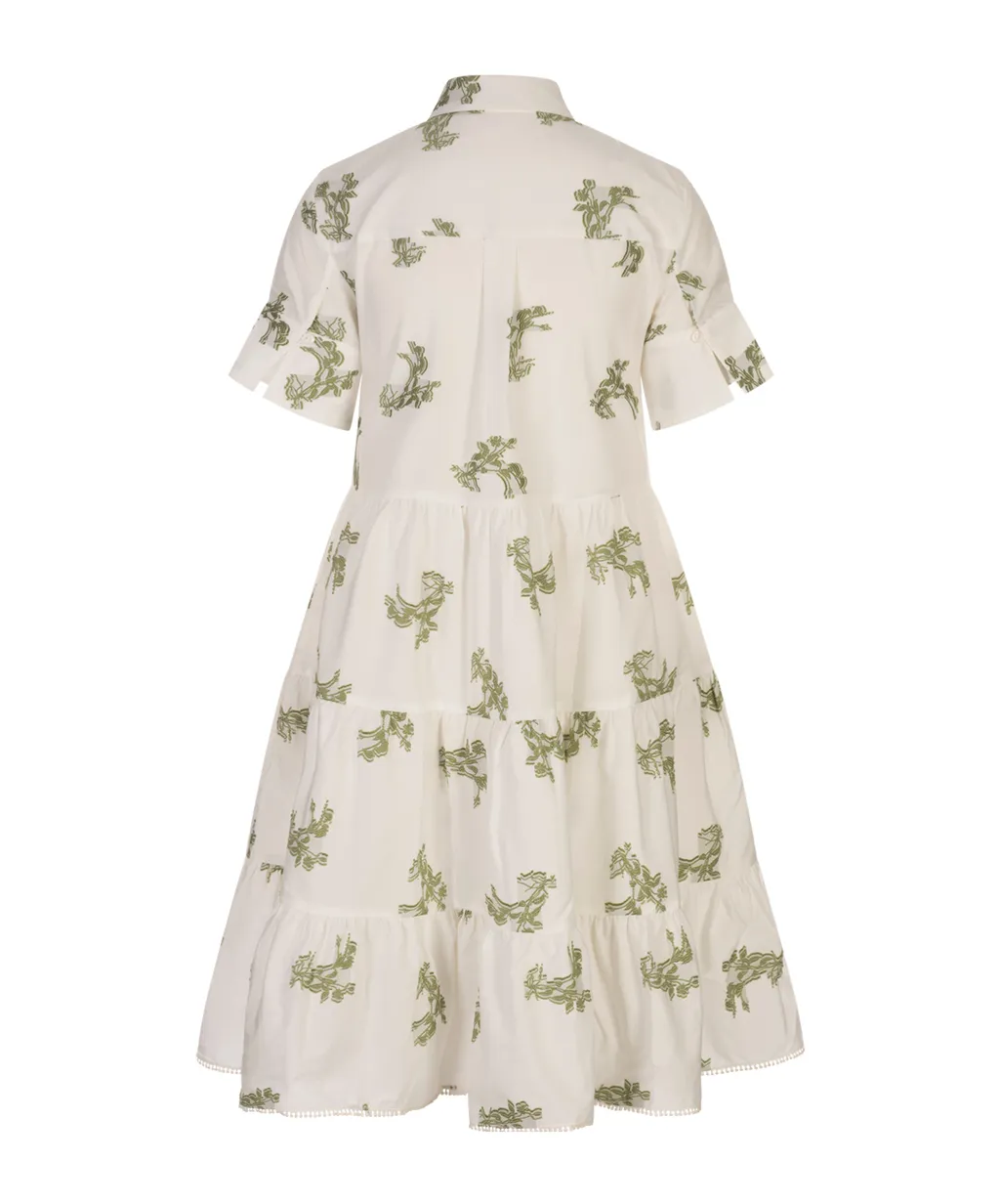 Short-Sleeve Shirt Dress