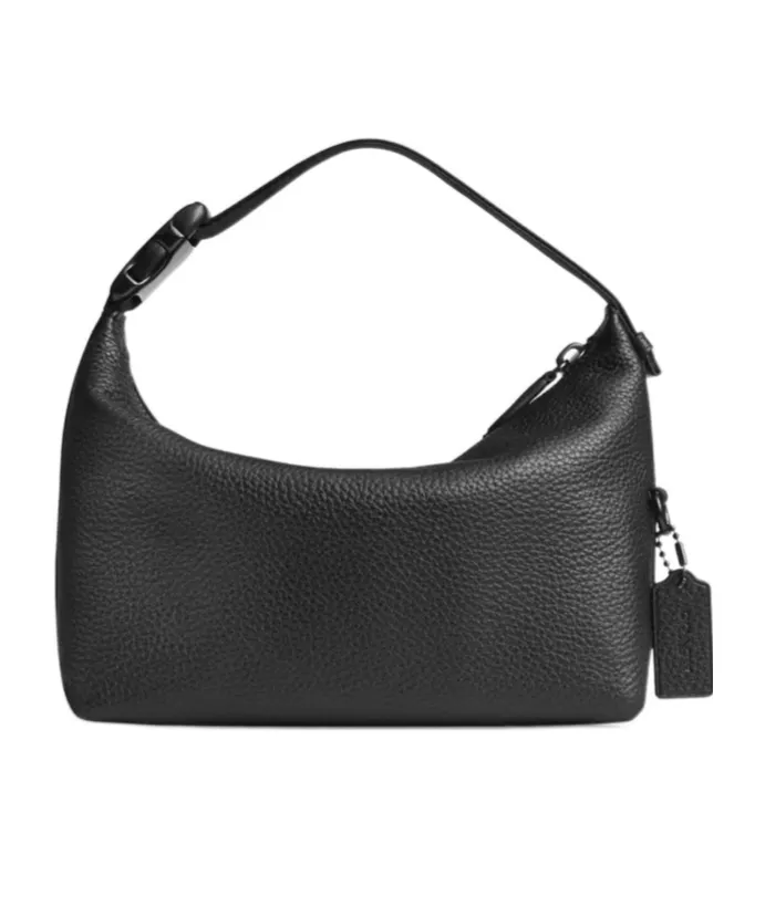 Pebble Leather Top-Handle Bag