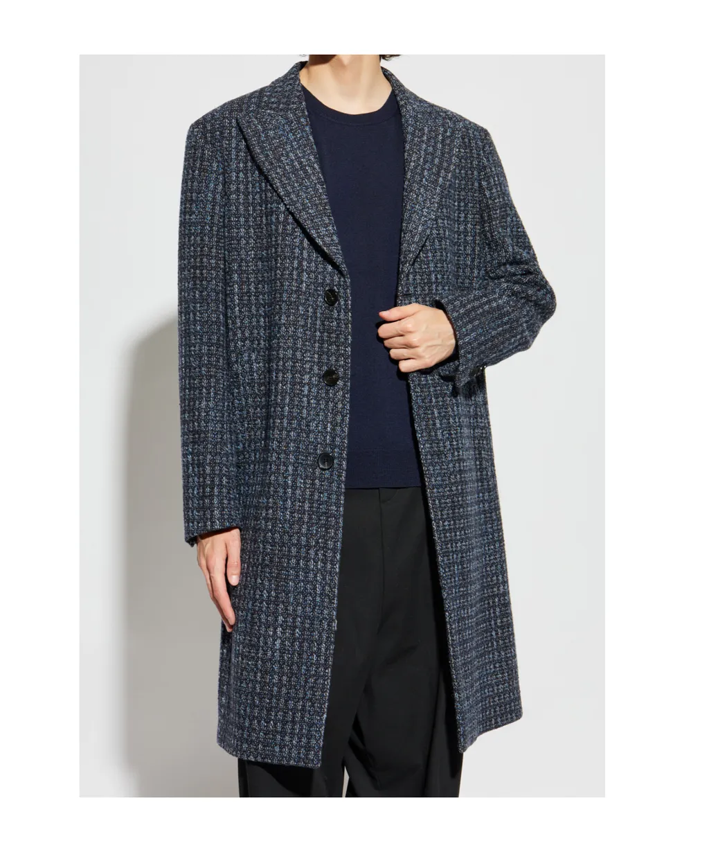 Etro Single-Breasted Mid-Length Coat