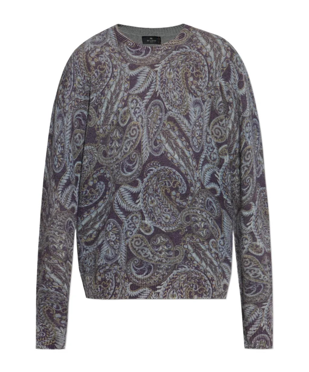 Etro Patterned Knitted Jumper