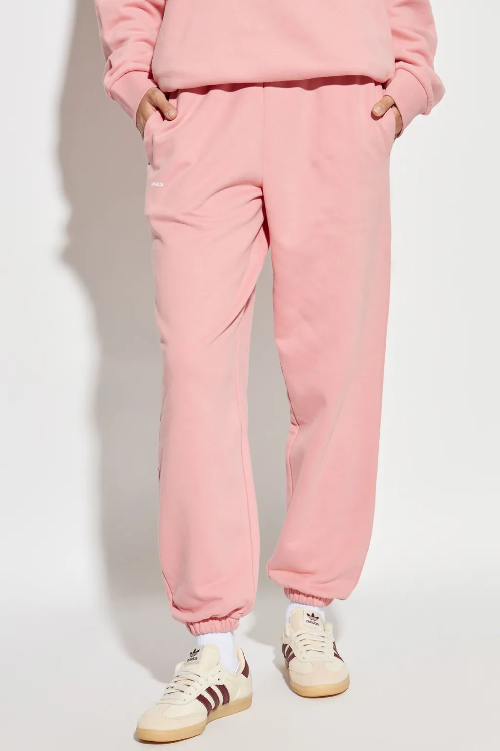Cuffed Organic-Cotton Trousers