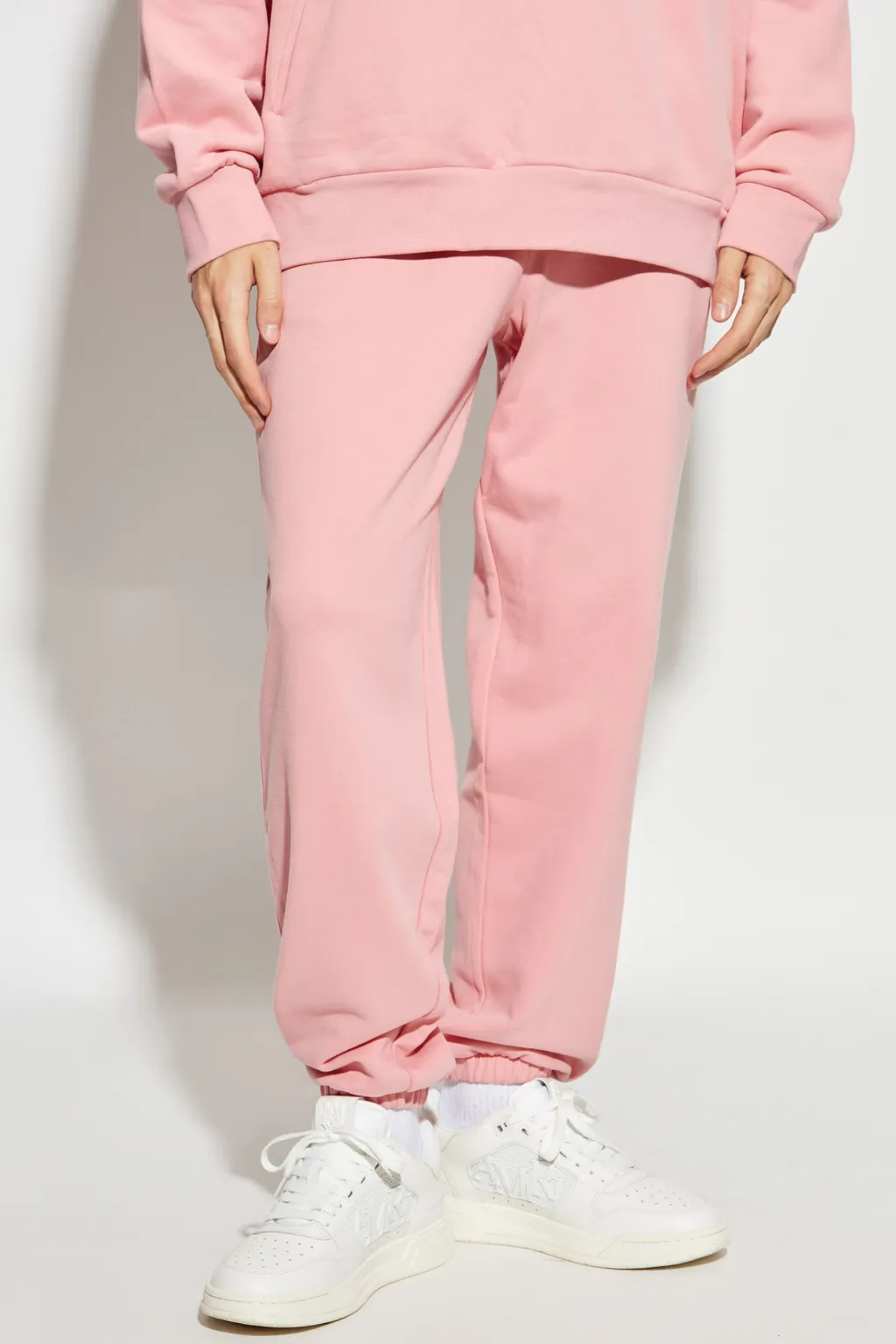 Cuffed Organic-Cotton Trousers