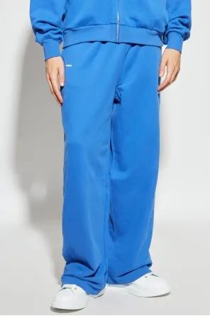 Elasticated-Waist Track Pants