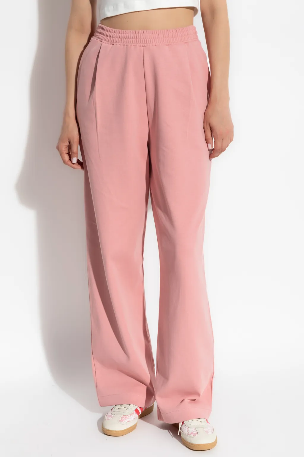Elastic Waist Track Pants