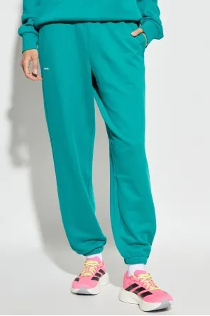 Elasticated-Cuff Track Pants