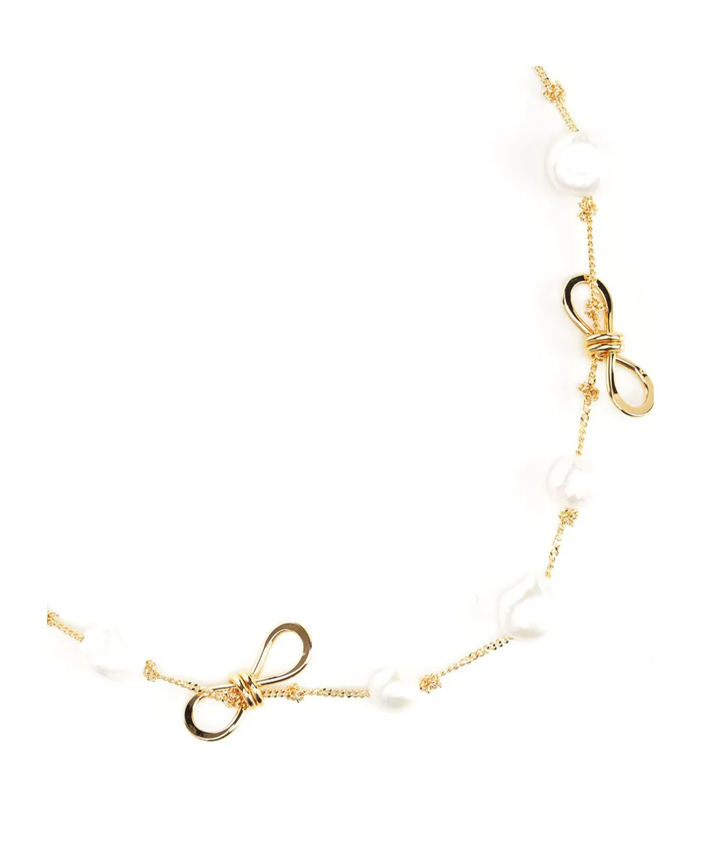 Marni Bow Chain Necklace