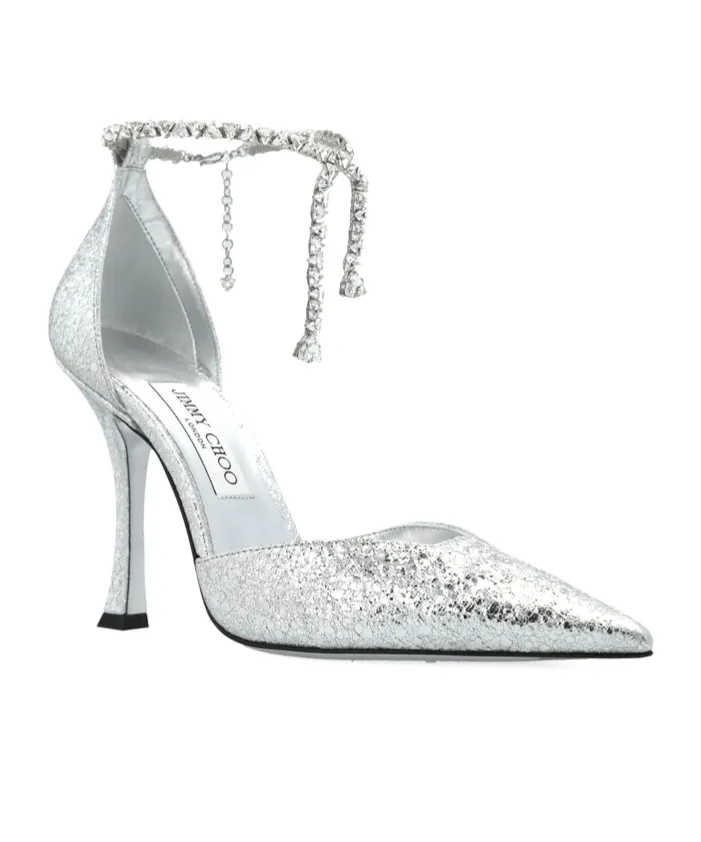 Jimmy Choo Stwvie Pointed-Toe Pumps