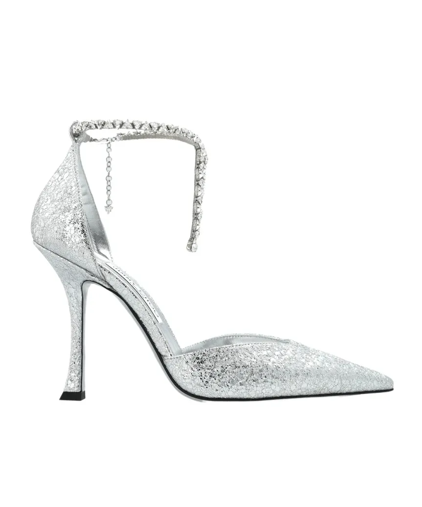 Jimmy Choo Stwvie Pointed-Toe Pumps