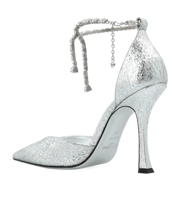 Jimmy Choo Stwvie Pointed-Toe Pumps