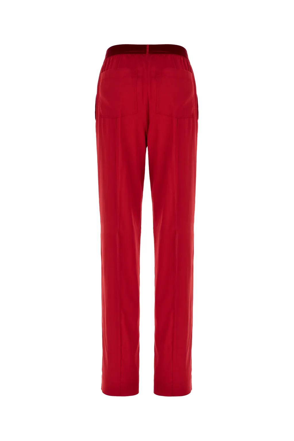 Label Stretch Casual Pants