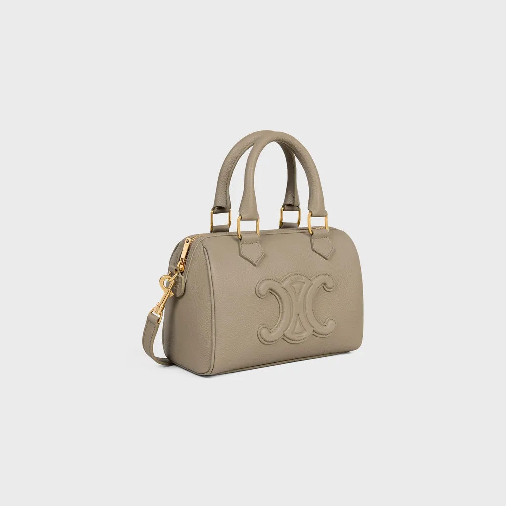 Small Boston In Grained Calfskin
