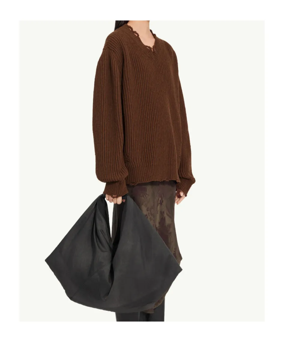 Mm6 Maison Margiela Knitted Distressed Jumper