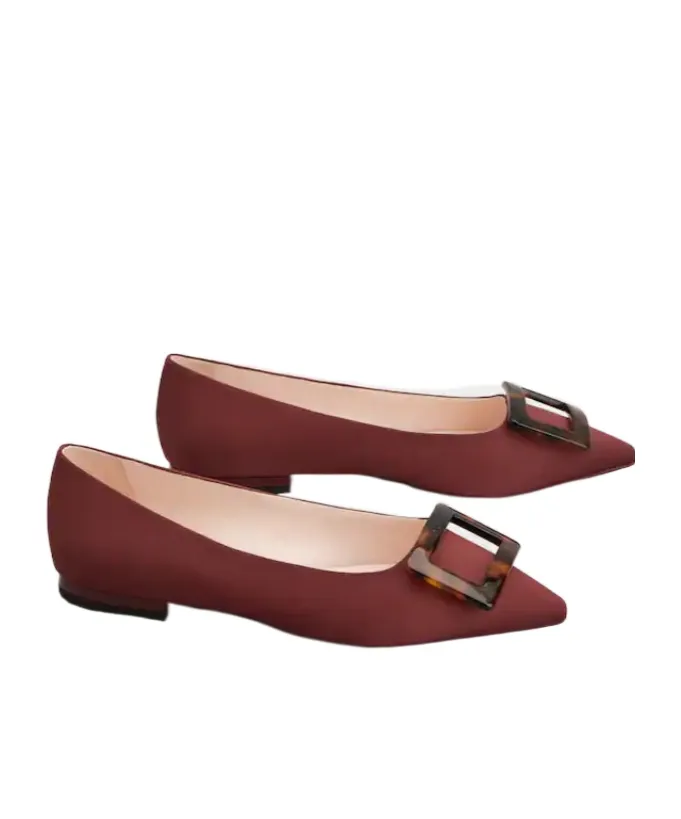 Roger Vivier Pointed Toe Flat Shoes
