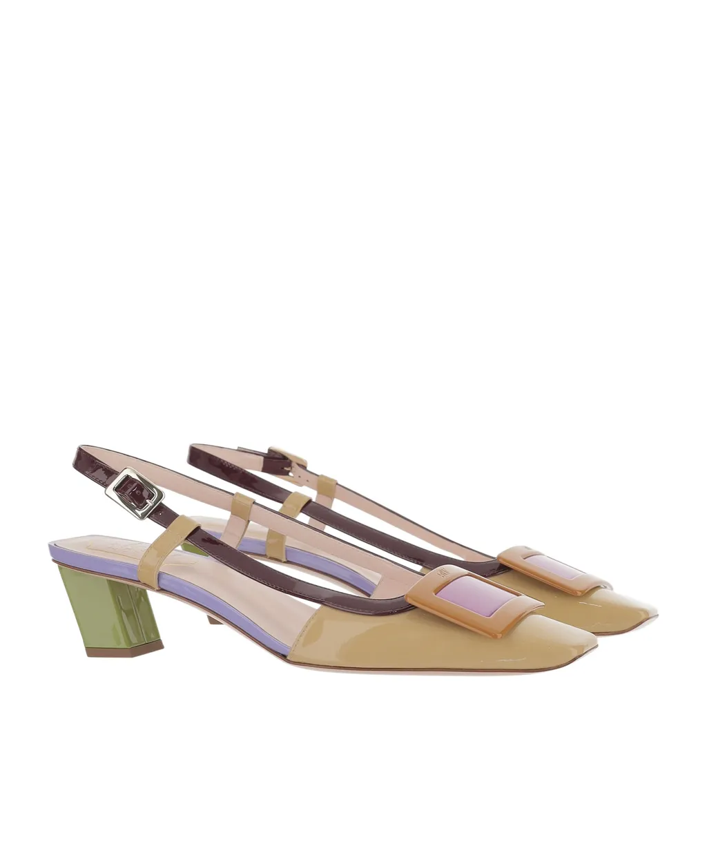 Roger Vivier Belle Vivier Slingback Pumps