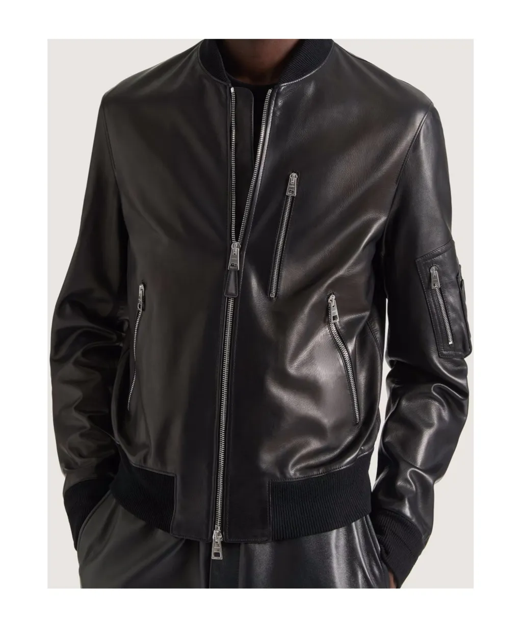 Givenchy Zip-Up Bomber Jacket