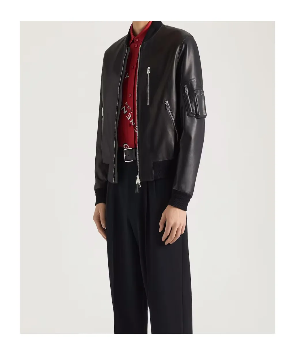 Givenchy Zip-Up Bomber Jacket