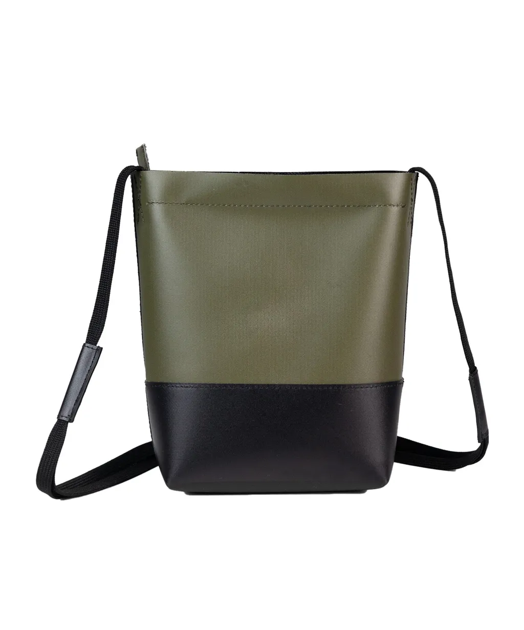 Marni Logo Printed Colorblock Shoulder Bag