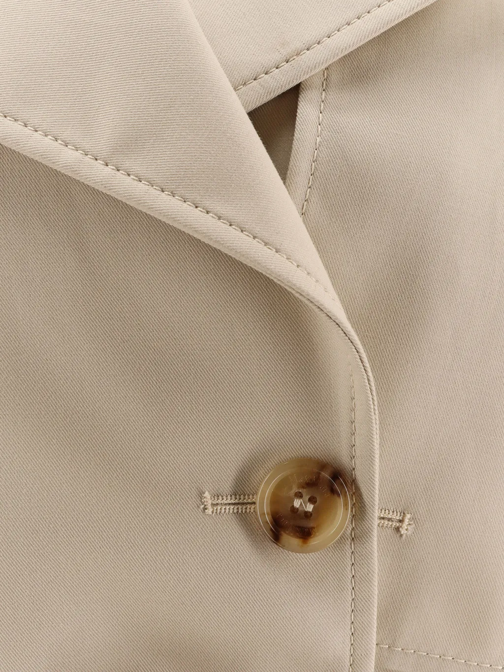 Water-Repellent Gabardine Cloak