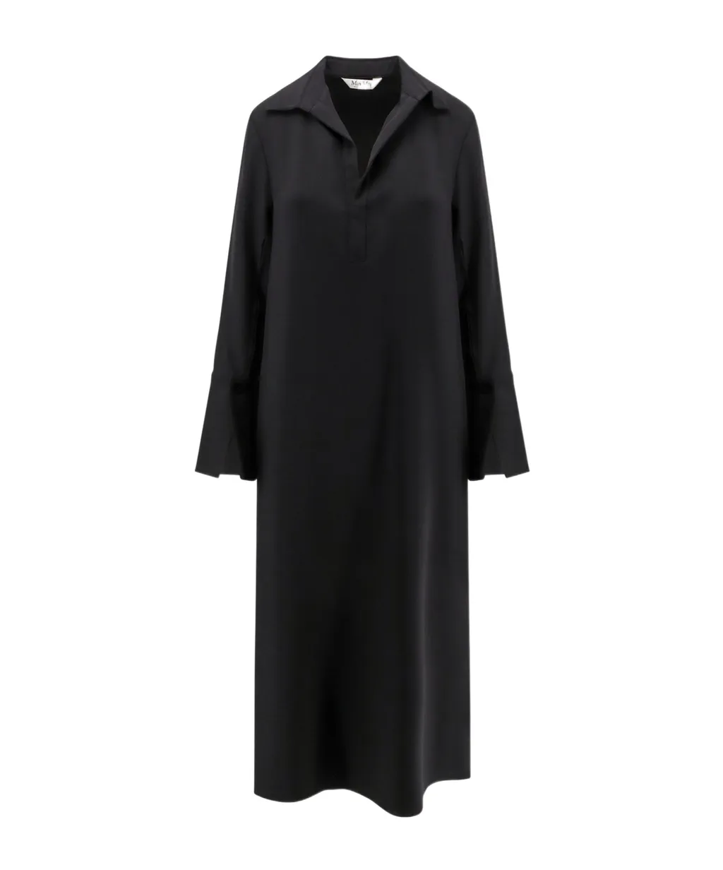 Silk Crepe De Chine Dress