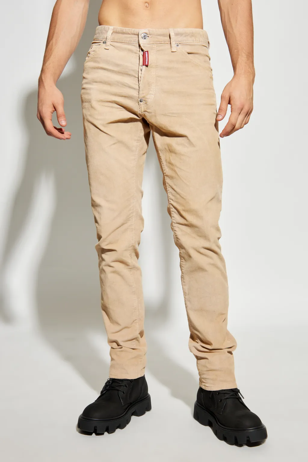 Dsquared2 Straight-Leg Corduroy Trousers