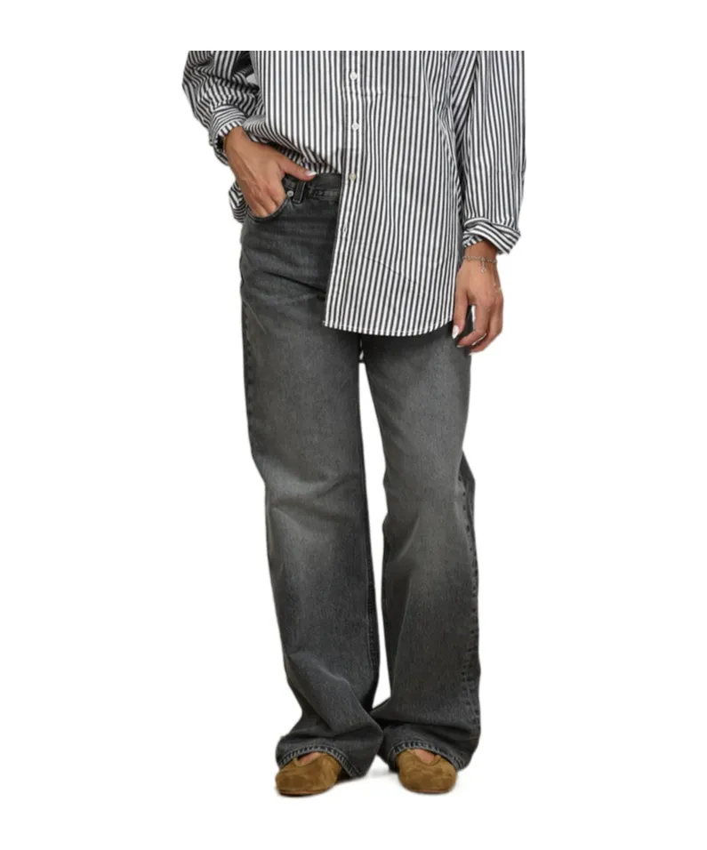 Korea Five-Pocket Cotton Jeans