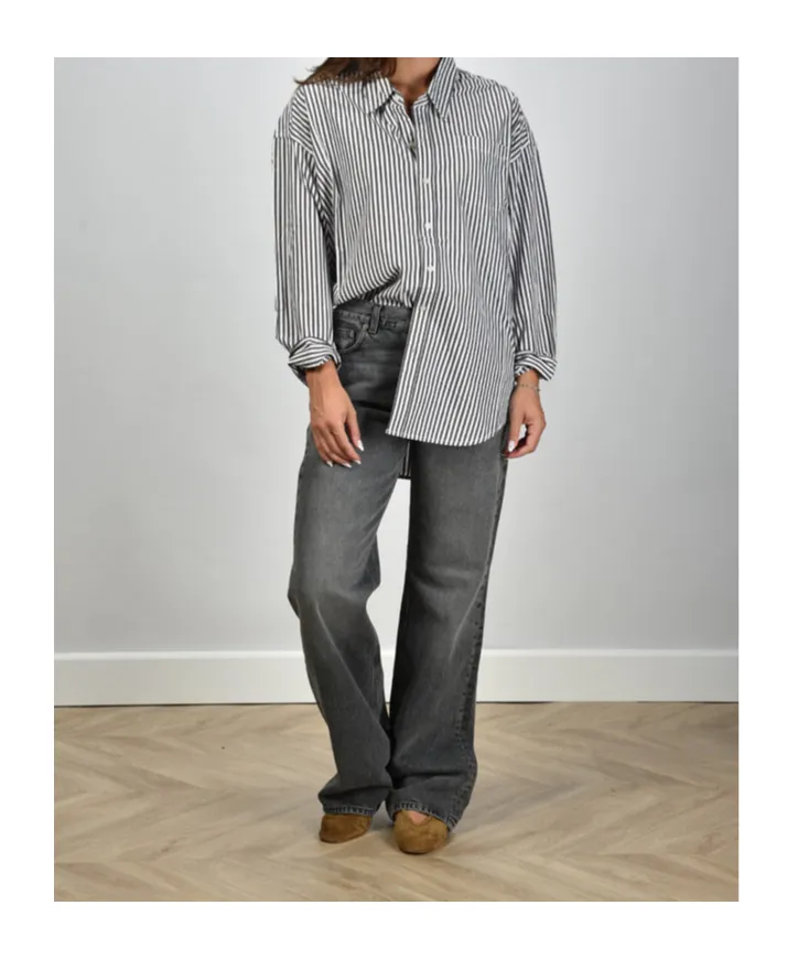 Korea Five-Pocket Cotton Jeans